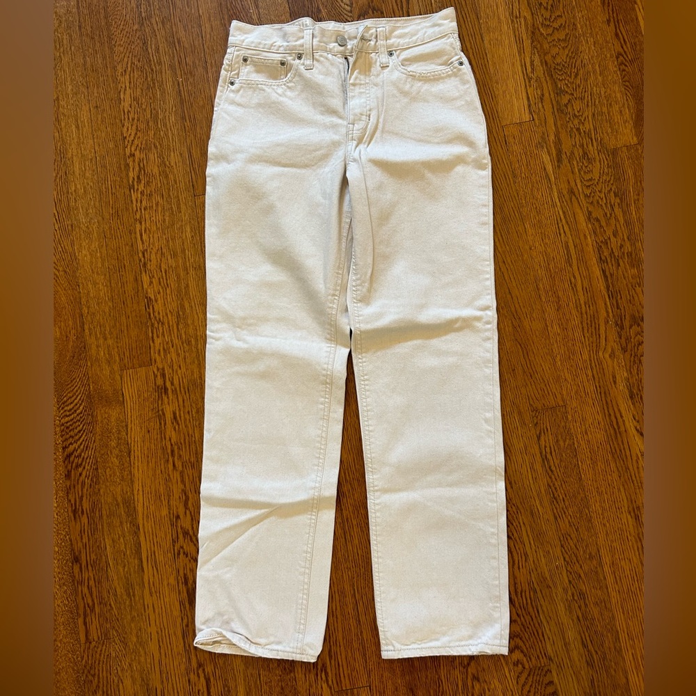 J. Crew straight leg jeans, size 27